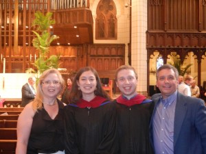 My parents and my wife and I upon graduating from Luther Seminary (May 2012)