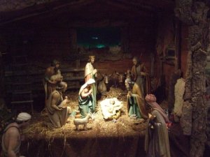A Nativity in Rome (one of many Nativities I found while visiting Rome in January 2008)