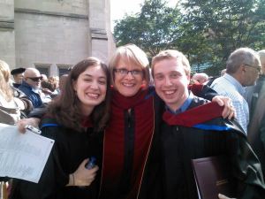 Dr. Terri Elton with Allison and I (sorry Matt, we need to get a picture with you too)