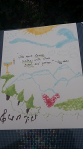 Of the many great quotes I have heard this week, this one stands out. 