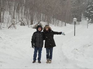 Thankful for each other, with the forecast of winter returning to Minnesota by next week. The question is, will winter look like this here again?