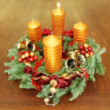 The first candle of the Advent Wreath is lit today, marking the first  of four Sundays of Advent. 