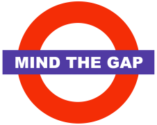 To bridge the gap, you have to mind it first. 