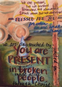 "clay pots..." by Vonda Drees