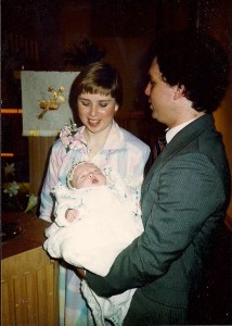 Baptized on Easter Sunday at First Lutheran 