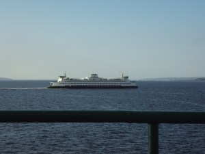 A Washington State Ferry in Action