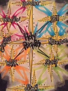 "holy portals and big bangs" by Vonda Drees