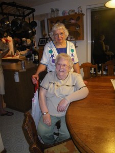 My two very faithful Grandmas