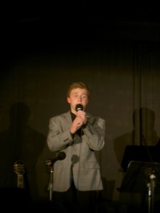 Here's a bit of a "blast from the past" photo, back from the days where I used to do some jazz solos (when not in Jazz Choir or Jazz Band). 