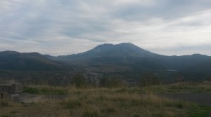 A different view of Mt. St. Helens on a day trip in late October before the snow fell for the first time.