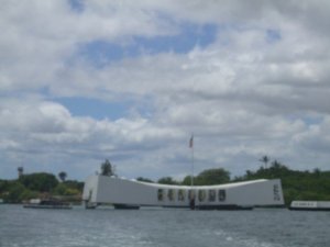Pearl Harbor in Hawaii (the last time I visited there)
