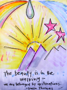 "Walk with Beauty" by Vonda Drees